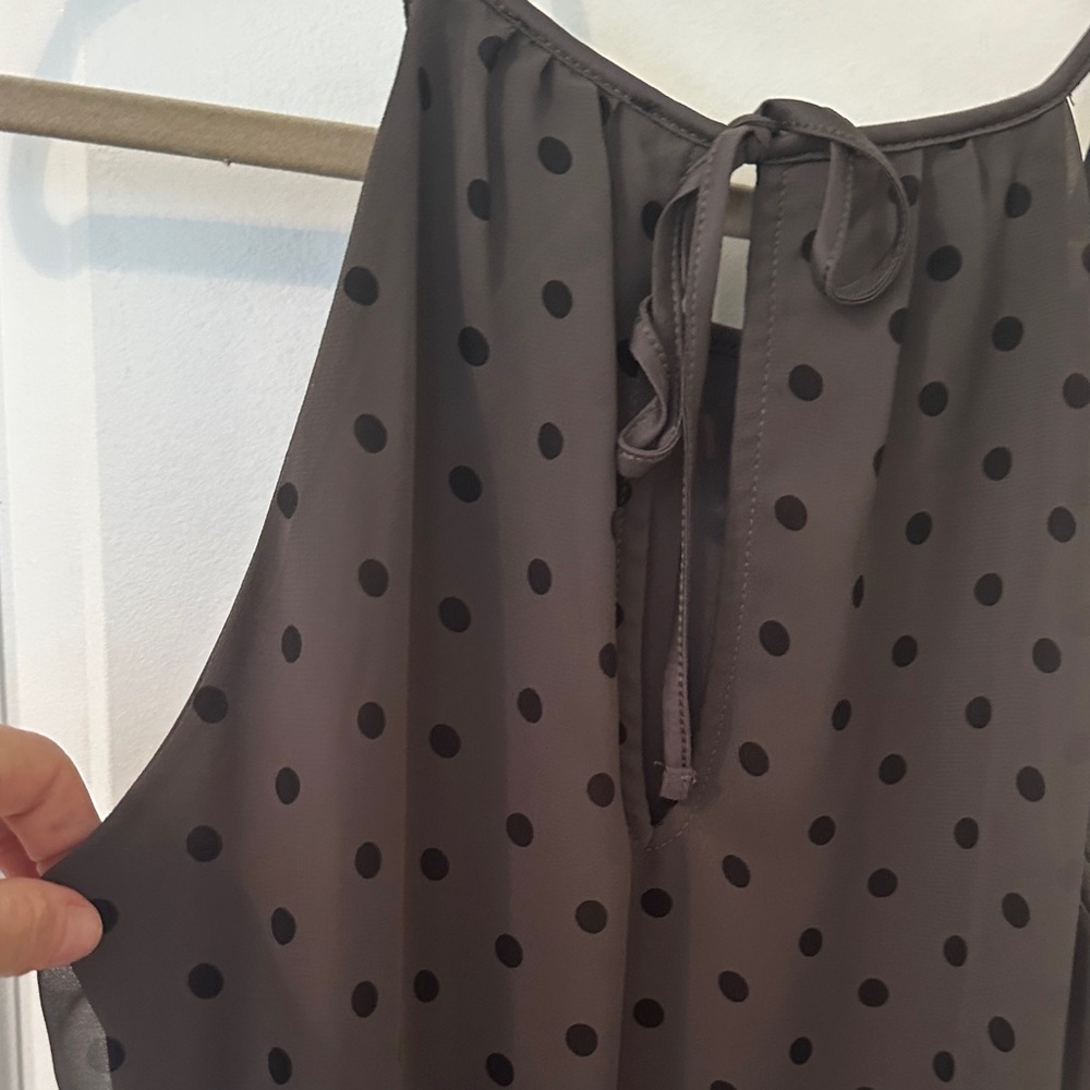 Polka dot top - Picture 3 of 4
